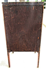 Antique Sheet Music Tiger Oak Cabinet, Record Cabinet, Side Table