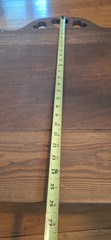 Antique Colonial Mail/CD Solid Wood Rack 40 Slots 3 Peg “RARE” 26H X 24W X 6.5D
