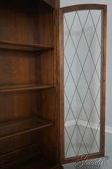 73473: ETHAN ALLEN Maple 2 Door China Cabinet