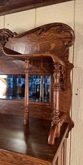 Antique Oak Harvard Co. Dental Cabinet #46X
