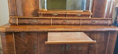 1950 vintage German cabinet-PICK UP ONLY. German shrank from 1950s. In good cond