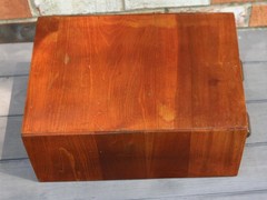Globe Wernicke Card Catalog File Cabinet 2 drawer W-35-A Recipe Box