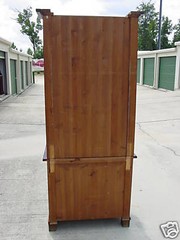 Choice Empire Single Door Mahogany China Display Cabinet