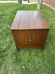 Imperial Furniture Company Grand Rapids Music Minder Vinyl Album Storage Cabinet