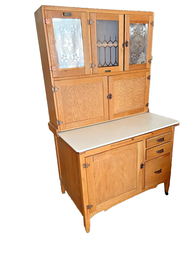 antique kitchen hutch cabinet