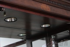 72963: STICKLEY 3 Door Mahogany China Cabinet