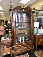 MONUMENTAL 19TH C. FRENCH LOUIS XVI STYLE CABINET