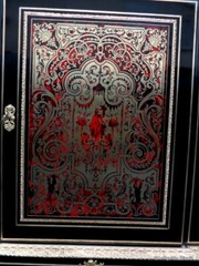 Impressive french credenza Louis IV in marquetry Boulle 19th Napoléon III period