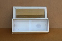 Vintage Furniture Wooden Medical Box First Aid Chest Cupboard with Tag 1984
