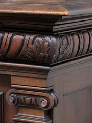 Large Antique French Renaissance Cabinet Buffet Sideboard – High Quality
