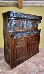 A Late 17th Century West Country Court Cupboard.