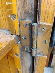 Antique Oak Post Office Cabinet,