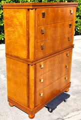 HICKORY WHITE CHINA CABINET BIEDERMEIER GENESIS COLLECTION