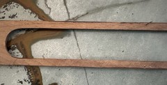 Antique Spool Cabinet Drawer Front