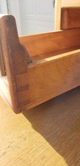 ALL ORIGINAL MID CENTURY 60 DRAWER LIBRARY CARD CATOLOG W/BASE NYC Library