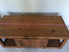 White Clad Solid Wood Coffee Table/Storage – Made in U.S.A.