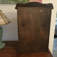 Vintage Mini Curio Display Cabinet Glass Front Shelves Vendors Re-Sellers Locks