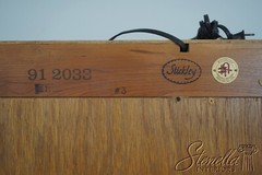 68263: STICKLEY Cherry 21st Century Collection Curio Display Cabinet