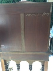 Berkey & Gay Hand-Painted Antique Cabinet