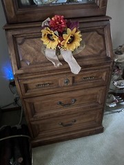 Beautiful Wooden Cheerio Cabinet/Drawer (2 PIECES)