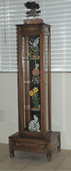 Beautiful Mid Century Display Cabinet–Wood with Glass and Mirrors The 50’S