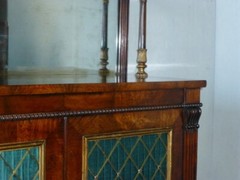 Antique Gillows regency rosewood chiffonier credenza sideboard
