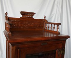 Antique Walnut Dental Storage Cabinet – Harvard Company –