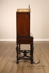 Rockford Republic Furniture Company 1920’s Walnut China Display Cabinet