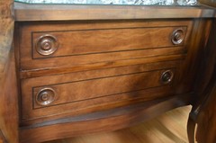 Antique Italian Inlaid Burlwood center hall Palace size massive Display Cabinet