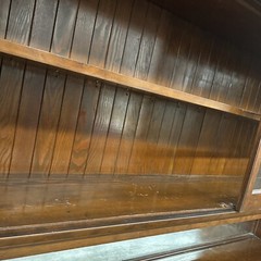 Old Original 1920s Arts And Crafts Built-In
