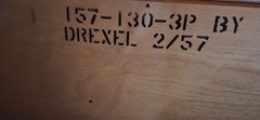 Antique Drexel Sideboard Buffet, Cherry Mahogany, excellent working condition.
