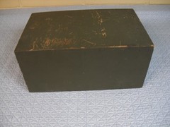 Vintage Globe Wernicke Green Card Catalog File Cabinet Wooden Drawer