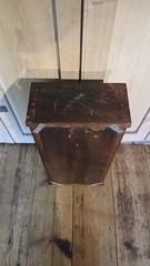 Antique Shop/Table Top Display Cabinet with Glass Front.