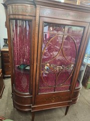 Antique Showcase Cabinet