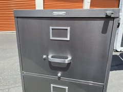 Vintage McDowell And Craig Industrial Metal File Cabinet