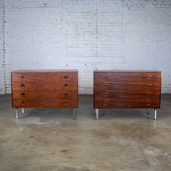 Scandinavian Mod Rosewood Cabinets Rud Thygesen & Johnny Sorensen for HG a Pair