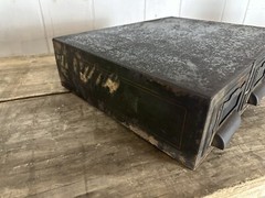 1900s Shaw Walker Drawer Metal Card Catalog Cabinet Industrial Office Study