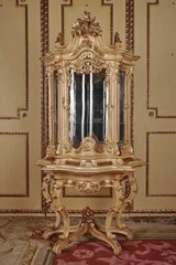 O-Sam-93 Magnificent Display Cabinet in the Friderician Rococo Style