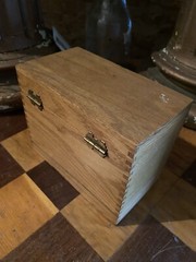 1920s Globe Wernicke Oak Card Catalog File Farmhouse Country Office Vintage