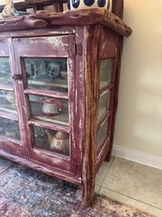 Antique Real Wood Farmhouse China Cabinet/Hutch $400 OBO