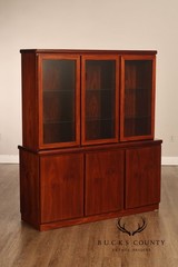 Skovby Danish Modern Rosewood Display China Cabinet