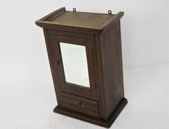 Mid Century Kitchen Apothecary Pharmacy Medicine Bathroom Wall hanging Cabinet B