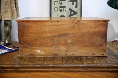 Antique Watchmakers Apothecary Cabinet wood drawer Tool Box Pocket Watch vintage