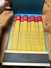 Disque Bleu Vintage Retro Large Novelty Matches Match Book Match Box
