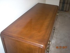 Kroehler, Serving/Dining Room Hutch, Mid-Century, Walnut & Rosewood