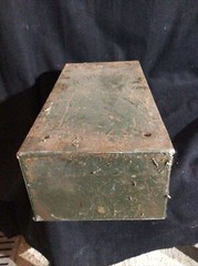 Vintage Norman Rouse Ltd Metal Index Draw/Filing Cabinet