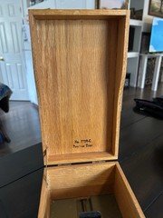 Vintage to Antique Globe Wernicke Lift Top Wooden Light Oak File Box No. 7310-C