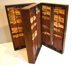 Antique Oak Receipts Cased Cabinet – Recapitulator – Dated 1905 – Country Store