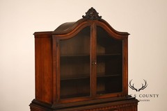Rockford Republic Furniture Company 1920’s Walnut China Display Cabinet