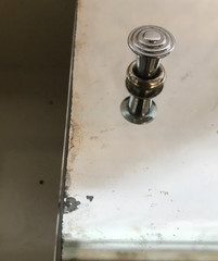 VTG 1960’s Deco Metal Chrome 11X24 Mirrored Recessed Cabinet Old 319-26B